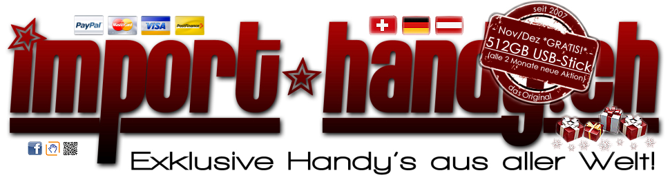 IMPORT-HANDY.CH - Ihr Online-Shop für exklusive Handy's!-Logo